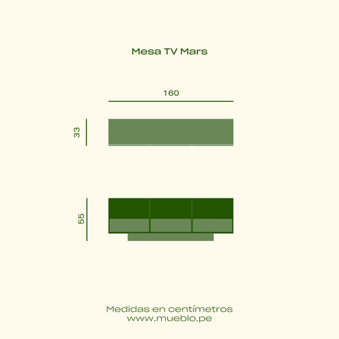 Mesa TV Floating Mars