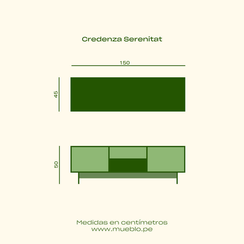 Credenza open-concept Serenitat