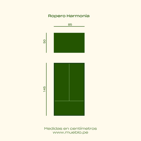 Ropero estacionario Harmonía